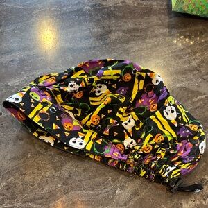 Halloween Themed Women's Bouffant Scrub Hat